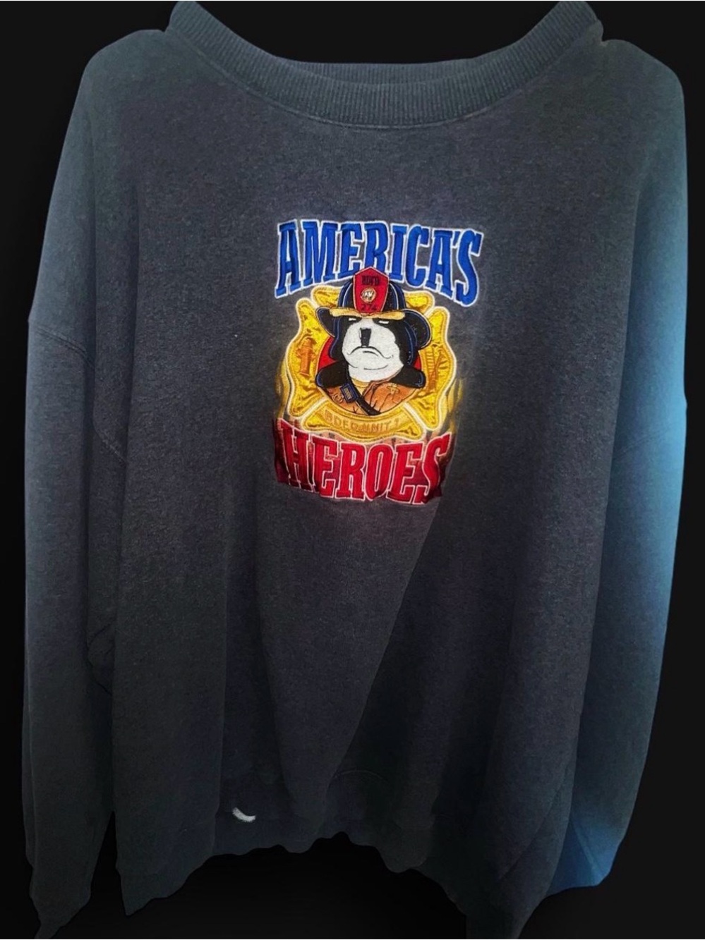 Vintage Big Dogs “America’s Heroes” Crewneck XL